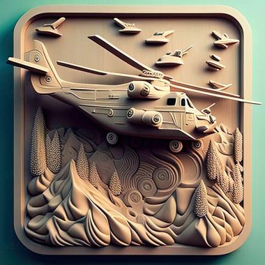 3D модель Гра Take On Helicopters (STL)